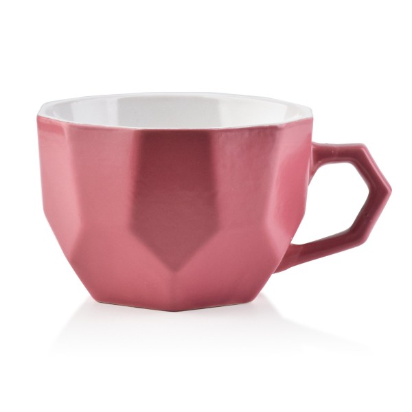 Кружка SALLY GEO PINK 450 мл 12x15x7,8 см