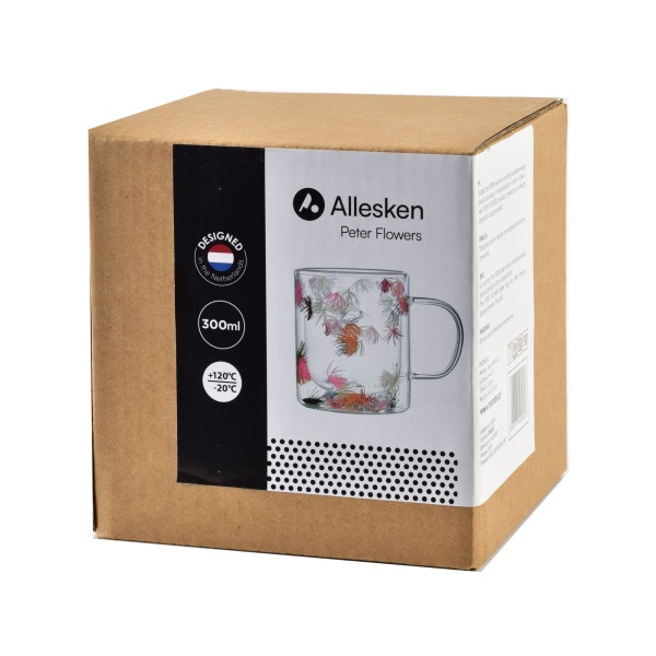 Кружка PETER FLOWERS 400 мл 8,5x12,5x11 см