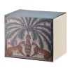ISAAC Kubek 380ml 9x13x9cm palma pantery