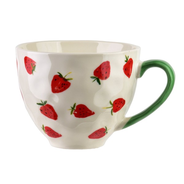 Кружка TRUSCI 400 мл 11x15x9 см полуниця