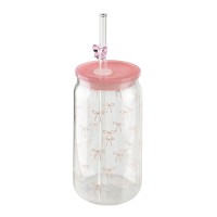 Чашка PETER RIBBON з трубочкою 480 мл 7,5x7,5x15 см