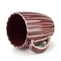 EVIE BURGUNDY Kubek 360ml 8,7x11,5x10 cm