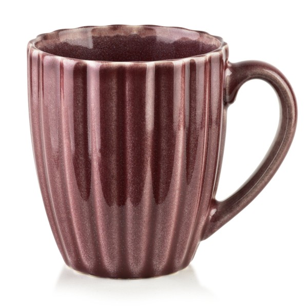 EVIE BURGUNDY Kubek 360ml 8,7x11,5x10 cm