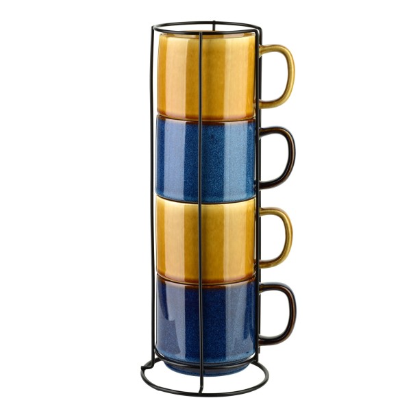 Zestaw kubków Affekdesign EVIE (4 szt., 400 ml)