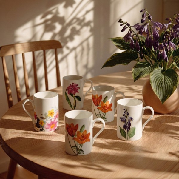 Кружка ARMANO 410 мл 7,8x11x11,5 см, КІСТЯНИЙ ПОРЦЕВИЙ ВИРОБ