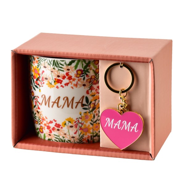 Кружка MAMA з брелоком 350 мл 8,5x12x9 см