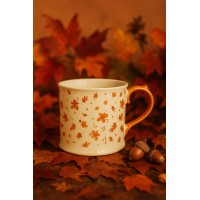 Кухоль RADO Осінь 350 мл 9x13,5x8,8 см листя