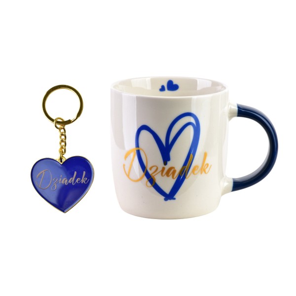 Kubek z brelokiem Mondex DZIADEK (350 ml)