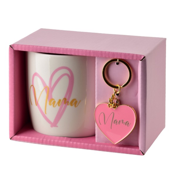 Kubek z brelokiem Mondex MAMA (350 ml)