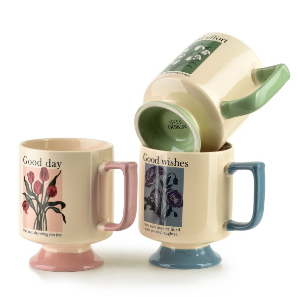 Кружка REJKA з ніжкою 300 мл 8x11,5x10,5 см