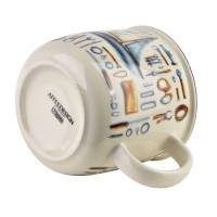NORMAN Kubek 450ml 9,6x13x9,3cm żaglówka