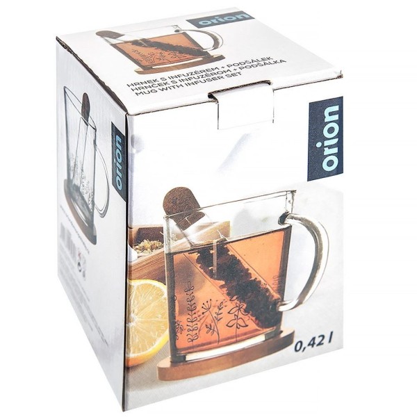 Kubek z zaparzaczem do herbaty Orion 128885 (400 ml)